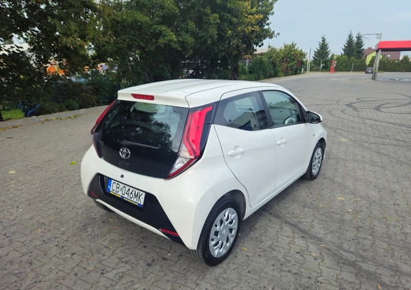 Toyota Aygo cena 44900 przebieg: 55000, rok produkcji 2021 z Słubice małe 232